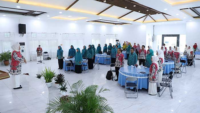 BERBAGI INFO: Program kerja menjadi pembahasan utama dalam pertemuan ini. (foto: istimewa)