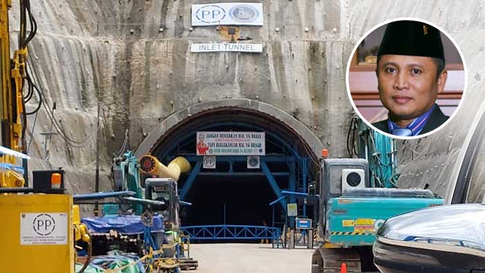 Proyek terowongan raksasa di Samarinda mendapat kritik tajam dari anggota Komisi III DPRD Kota Samarinda, Anhar (insert).