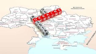 Ilustrasi konflik Rusia - Ukraina. (foto: istimewa)