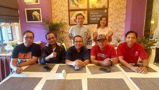 Pimpinan Pemuda Lintas Agama (D'lima) Kaltim usai komperensi pers di Coffee Lotus Garden, Rabu, 1 Juni 2022. (foto: istimewa)
