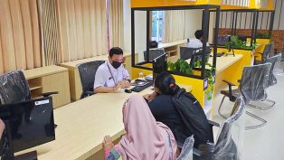 Pelayanan di MPP Samarinda. (foto: ist)
