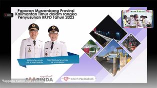 Paparan Musrenbang 2022, Rabu (20/4/2022). (foto: dok. Musrenbang Online / Tri Agustini)