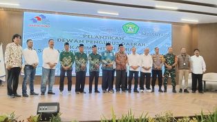 Pelantikan pengurus Asosiasi Pengelola Pasar Indonesia (ASPARINDO) Kalimantan Timur yang digelar di Gedung Kemenko 3, IKN, turut dihadiri oleh Ketua PWNU Kaltim, H. Fauzi Ahmad Bahtar.