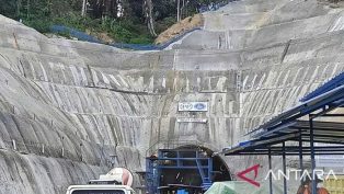 URAI MACET: Proyek terowongan ini mendapat apresiasi dan dukungan DPRD Samarinda. (foto: dok. Antara News)