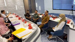 Rusmadi Wongso dalam rakor pengendalian inflasi daerah