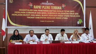 KPU PPU tetapkan DPT 137.495 yang disebarkan ke 293 TPS.