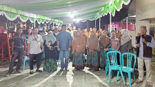 Kegiatan soswasbang oleh anggota DPRD Kaltim, Rusman Ya'qub di Perumnas Bengkuring, Samarinda.